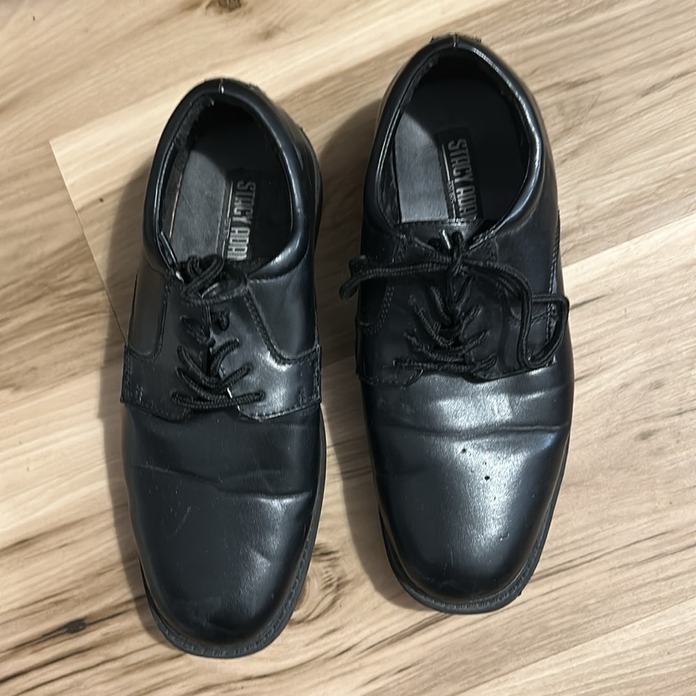Stacy Adams Boy's Austin Plain Toe Oxford Black size 6M